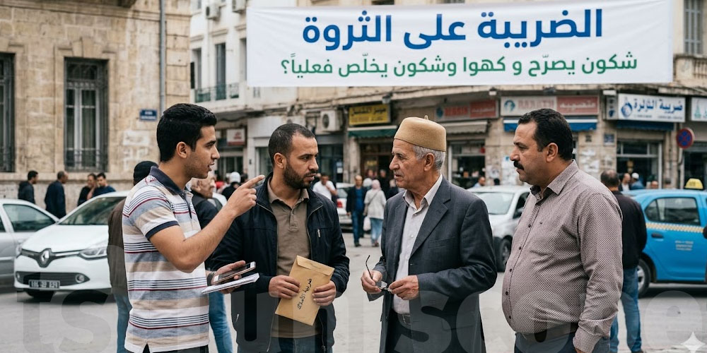 الضريبة على الثروة : شكون يصرّح و كهوا وشكون يخلّص فعلياً؟